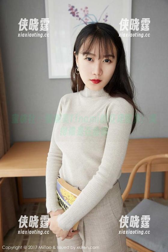 蜜桃社-缇娜美Tinami 蜜桃社 - 缇娜美Tinami的红裙图集:美得像是在偷懒